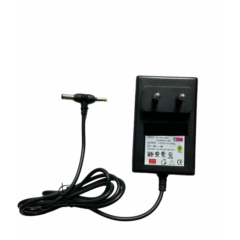 12V 1A Power Adapter, Power Supply AC Input 100 240 V and Output 12V 1A for Set Top Box_DTH Box, CCTV System, Router, Other Electronics And IT Gadgets with DC And Sony Pin
