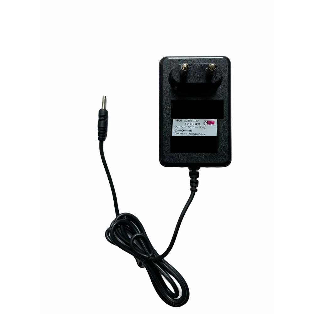 12V 1A Power Adapter, Power Supply AC Input 100 240 V and Output 12V 1A for Set Top Box_DTH Box, CCTV System, Router, Other Electronics And IT Gadgets with Vtech Pin