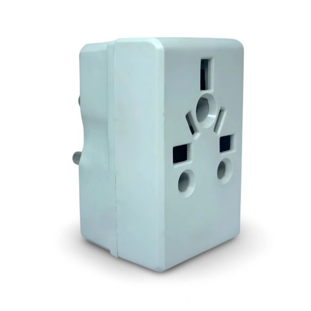 3 in 1 Worldwide Universal Multi Plug Socket Travel Adapter Plug with Surge Protector