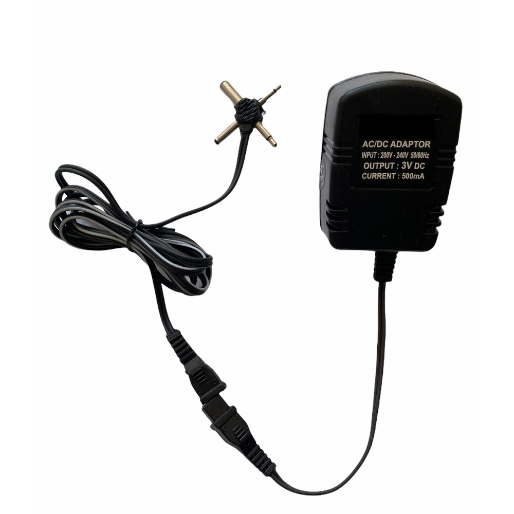 3V 500mA Power Adapter, Power Supply AC Input 200 240 V and Output 3V 500mA for Set Top Box_DTH Box, CCTV System, Router, Other Electronics And IT Gadgets with 4 Pin