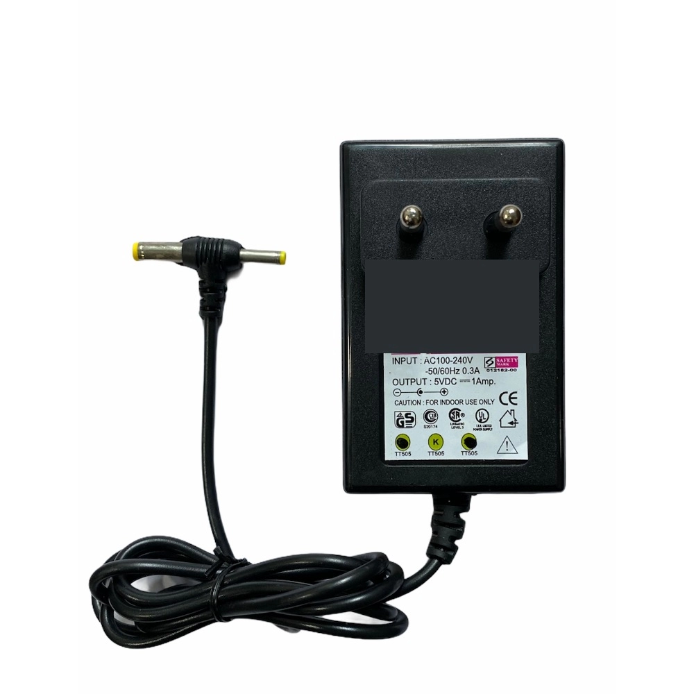 5V 1A Power Adapter, Power Supply AC Input 100 240 V and Output 5V 1A for Set Top Box_DTH Box, CCTV System, Router, Other Electronics And IT Gadgets with DC And Sony Pin