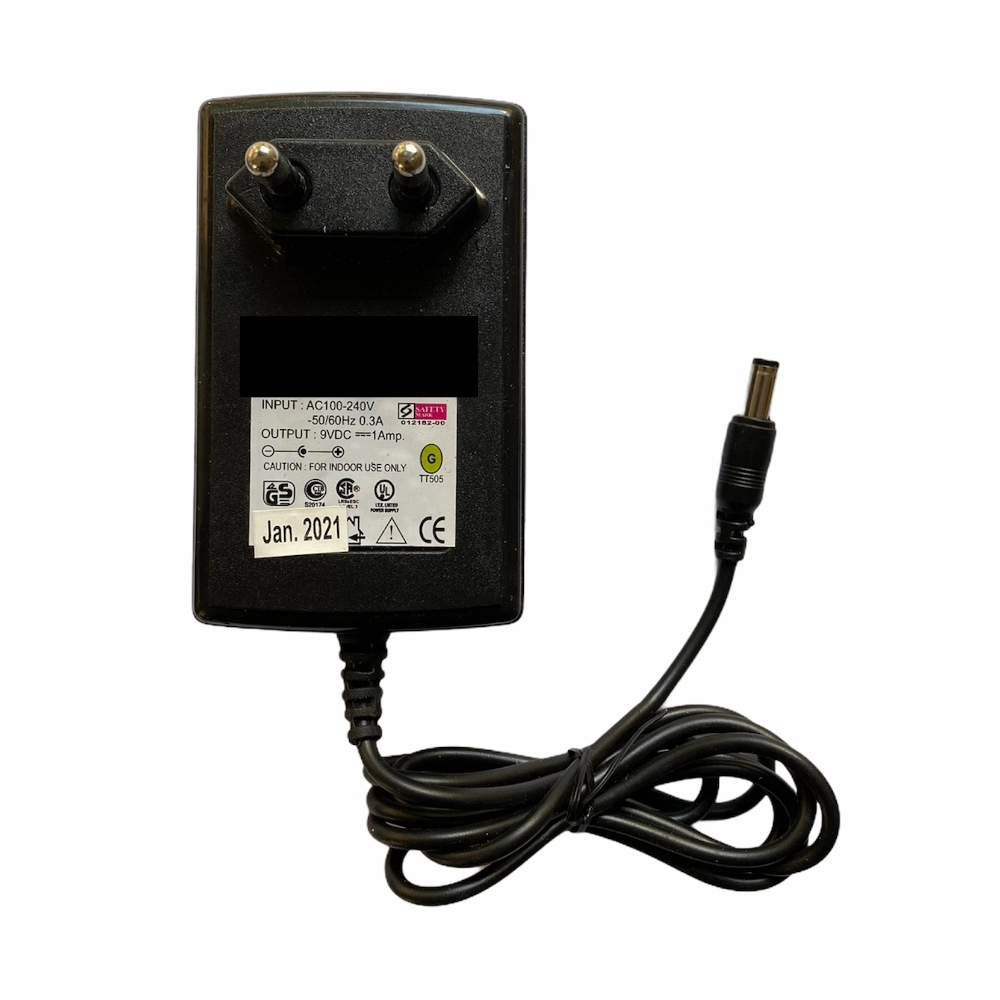 9V 1A Power Adapter, Power Supply AC Input 100 240 V and Output 9V 1A for Set Top Box_DTH Box, CCTV System, Router, Other Electronics And IT Gadgets with DC Pin