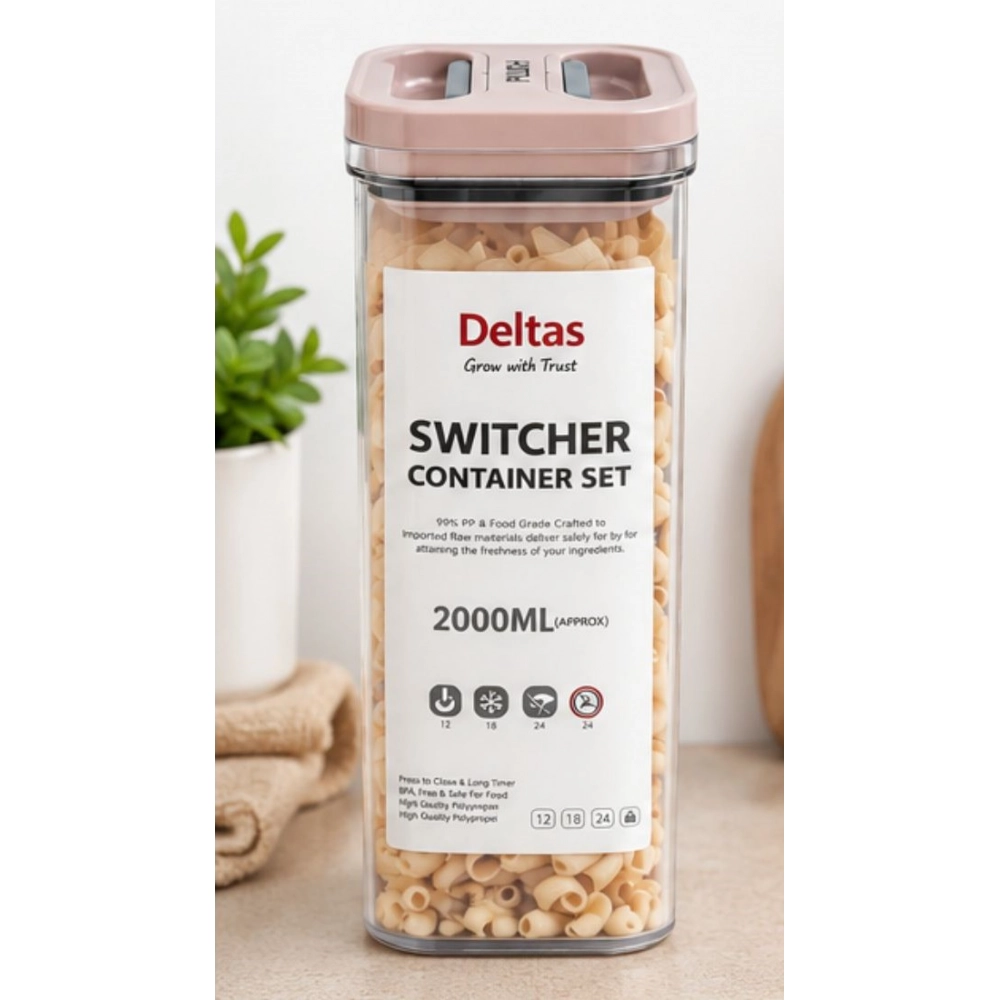 Pack of 1 Switchers Airtight Storage Container Set 2000 ML