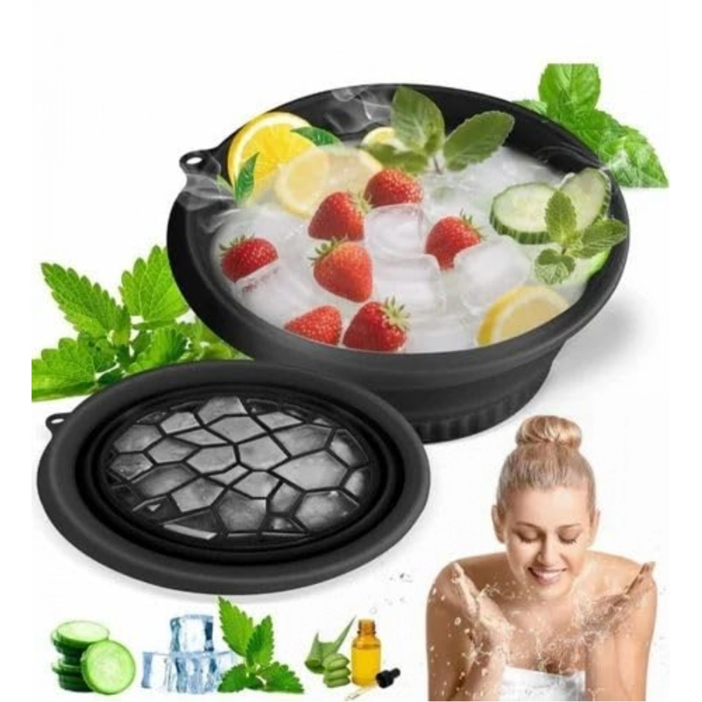 Silicon Ice Face Bowl