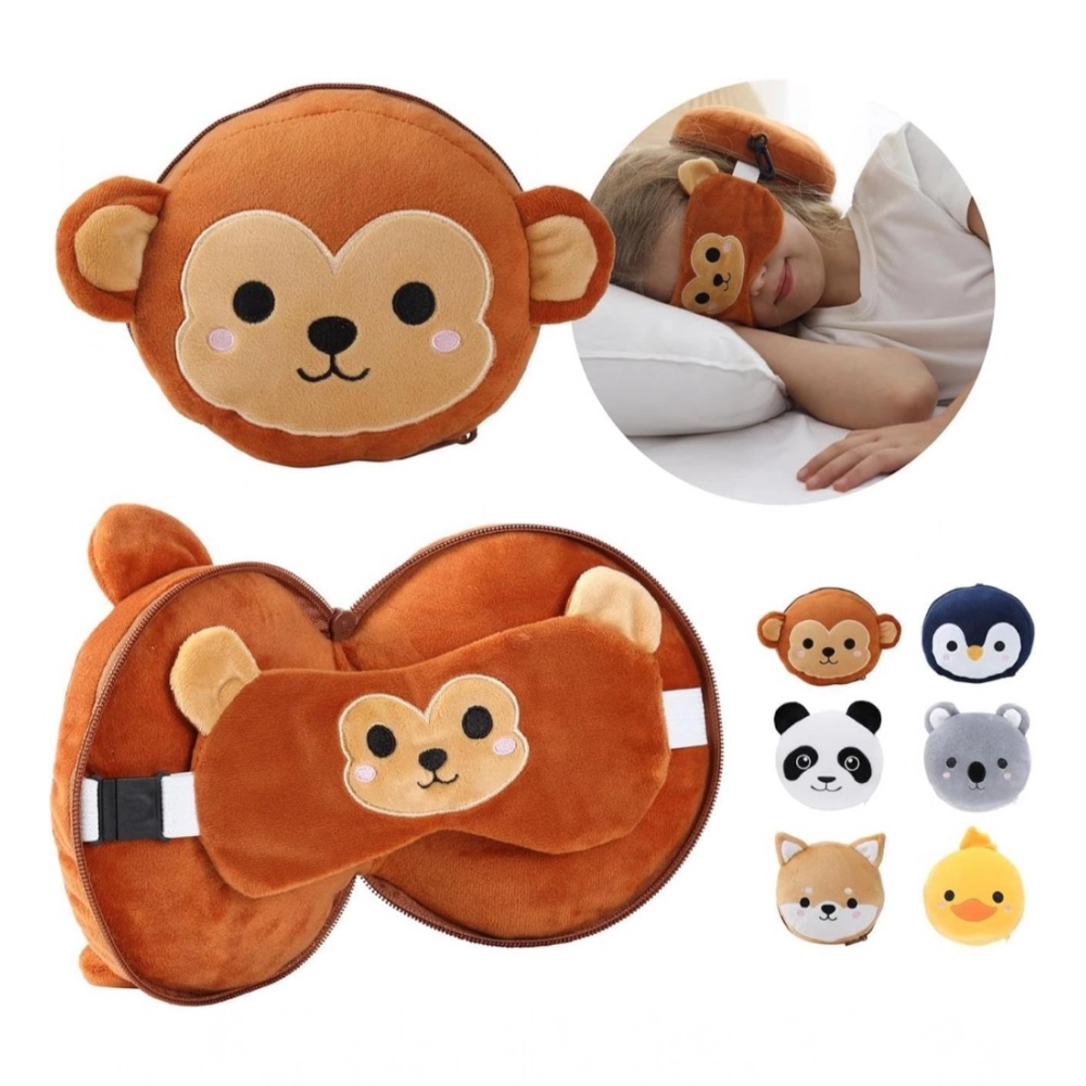 Travel Pillow Set with Eye Mask